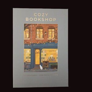 Hobbry Cozy Bookshop Jigsaw Puzzle, 500 pieces